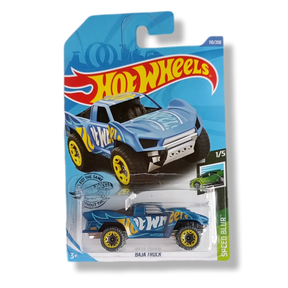 Hot Wheels🥈 2017 Hot Wheels Speed 110/250 Blur Baja Truck 1/5 🎉 2 For 16$